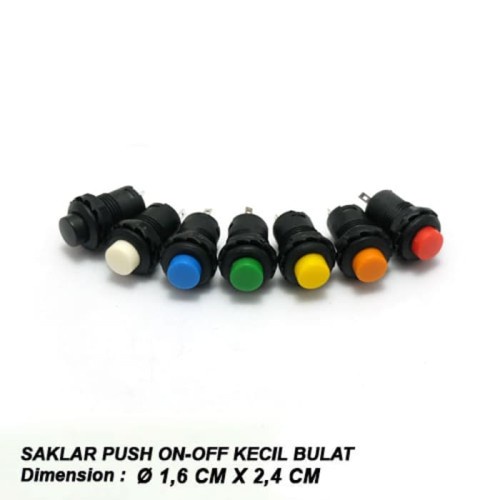 Push ON / ON OFF bulat PVC