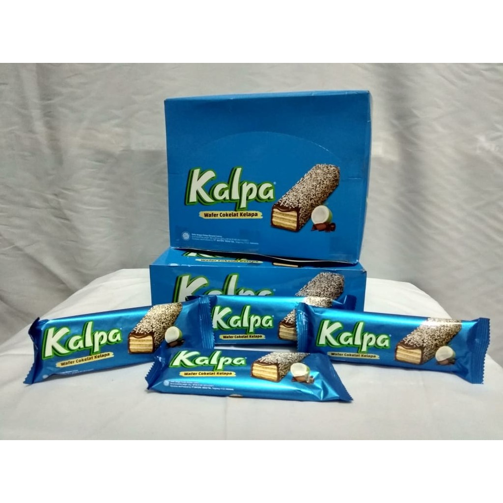 

Oleh Oleh Khas Solo Kalpa Wafer Coklat Kelapa Box Isi 20 pcs / wafer / jajanan enak / cemilan murah