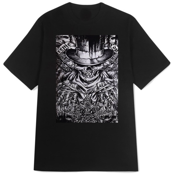 Kaos Xtreme Couture AFFLICTION OFFERING Skull Tattoo Biker UFC Tshirt Unisex