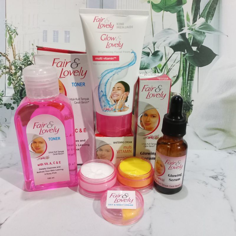 PAKET LENGKAP CREAM FAIR AND LOVELY