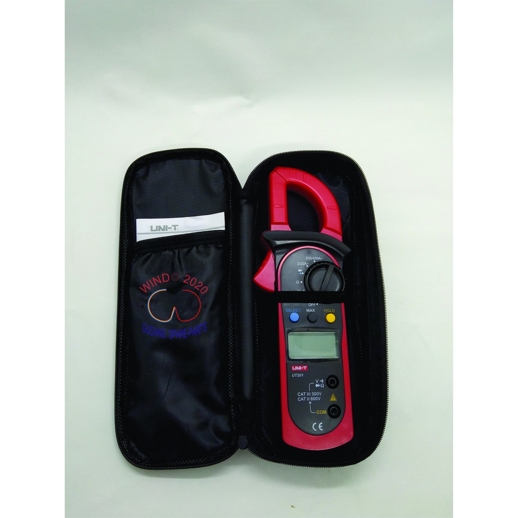 TANG AMPERE UNI-T KWULITAS JAPAN | ALAT UKUR / PENGUKURAN AMPER LISTRIK | DIGITAL CLAMP METER UT200