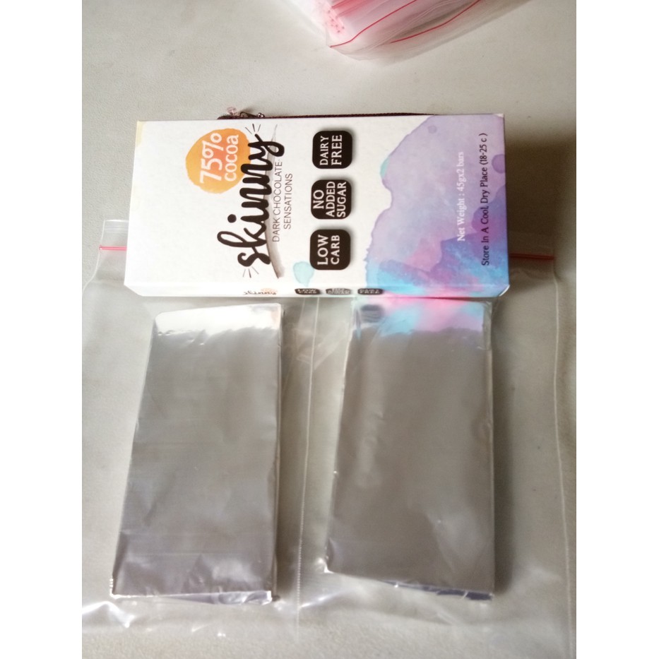

SKINNY Coklat low carbo/ ketofy / isi 2 bar @45gram