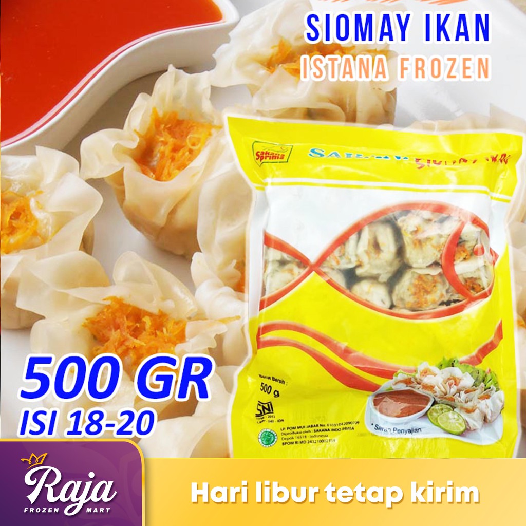 

Sakana Siomay Ikan isi 18 500gr / Siomay / Dimsum / Frozen Food / Kentang Goreng / Makanan Beku