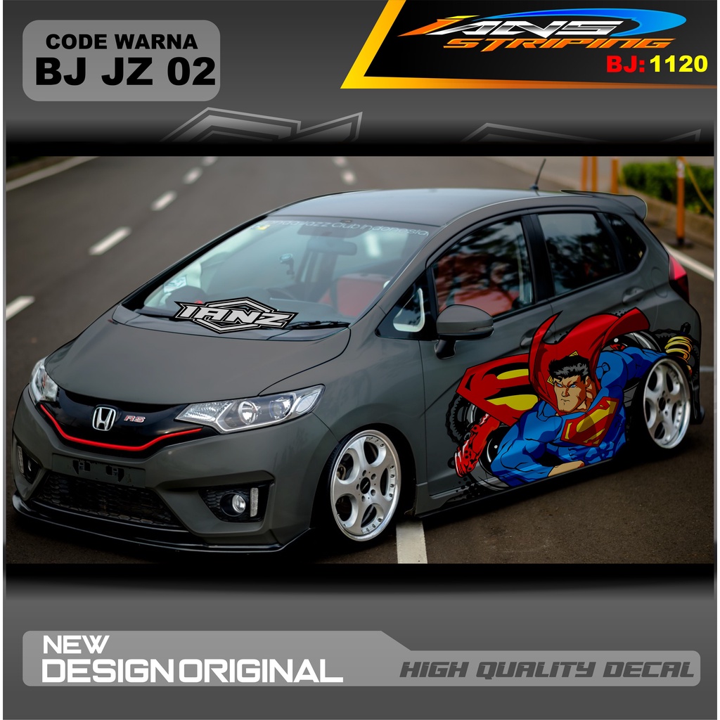 VARIASI STIKER MOBIL JAZZ / STIKER MOBIL BRIO / DECAL STIKER MOBIL SWIFT / STIKER MOBIL TOYOTA / DECAL STICKER MOBIL / STIKER YARIS AYLA