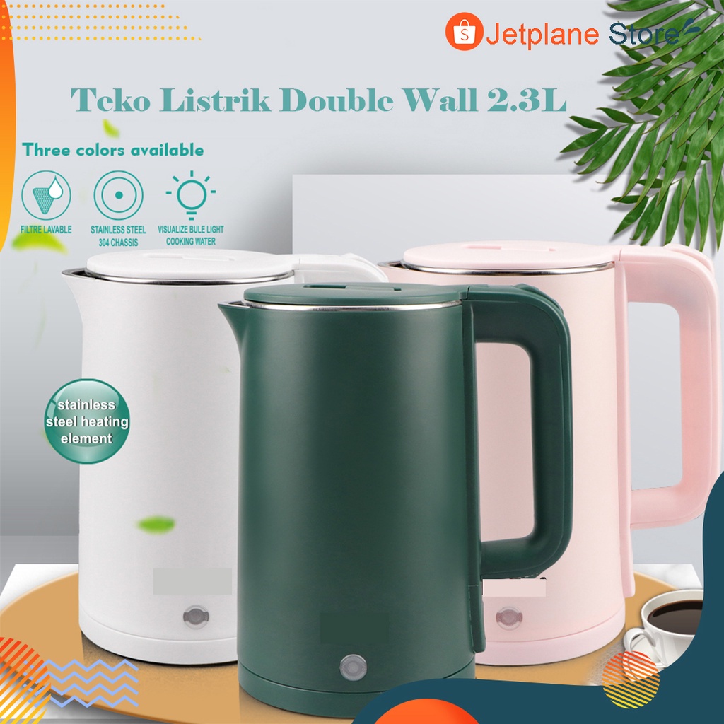 ELECTRIC KETTLE 2 L TEKO PEMANAS AIR TEKO LISTRIK KAPASITAS 2 LITER