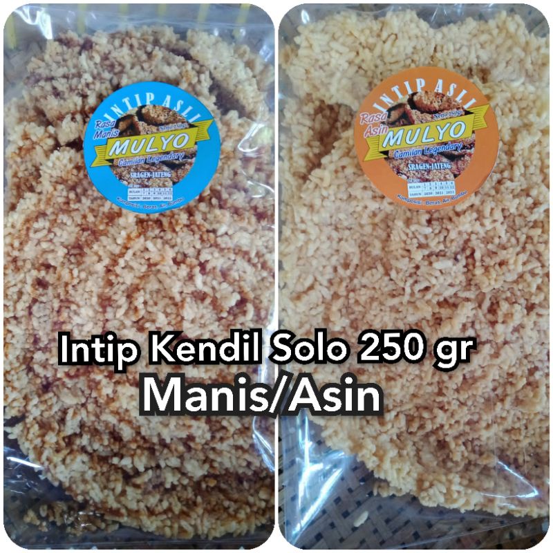 PROMO INTIP  Solo asli 250 gr MANIS/ASIN intip jadul asli intip kendil asli Solo