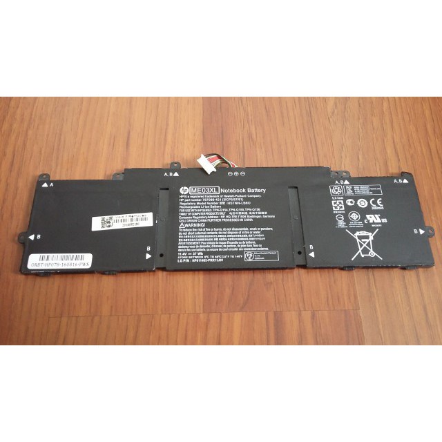 Jual ORIGINAL BATTERY LAPTOP HP Stream 11, 13 (ME03XL) (3 CELL ...