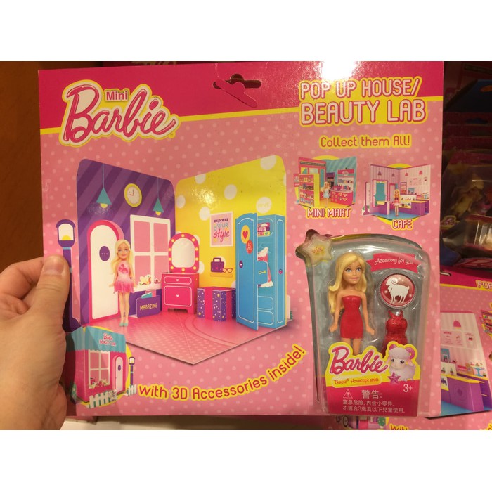 Barbie diorama Diskon