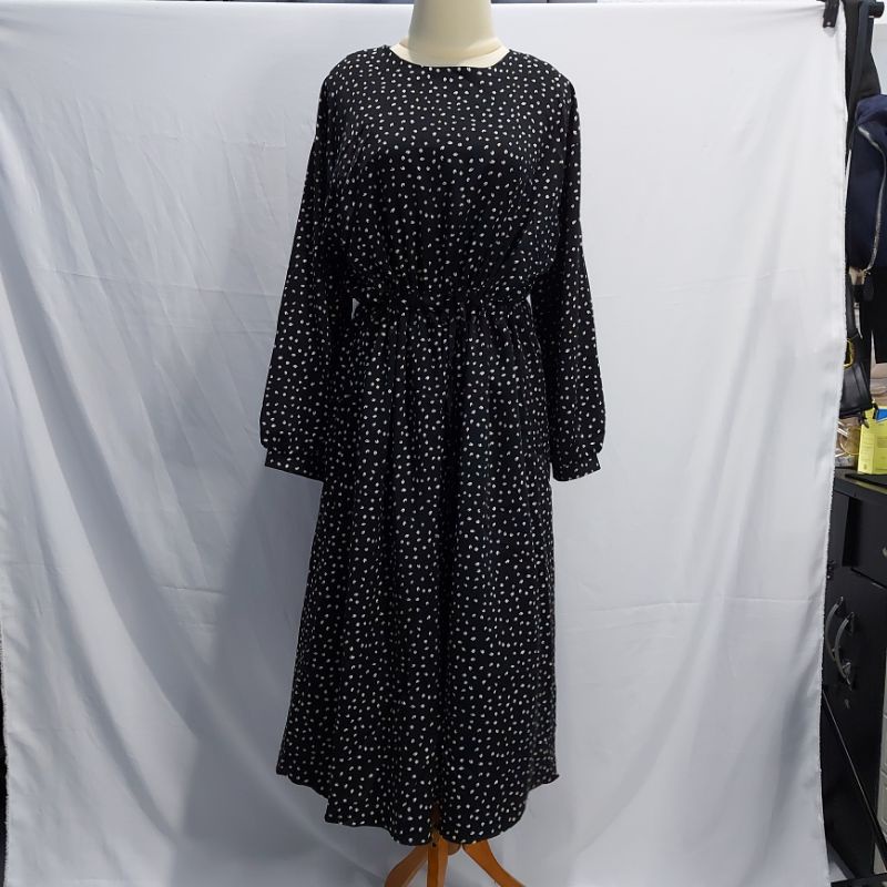 Preloved PL Long Dress Vintage Katun Premium