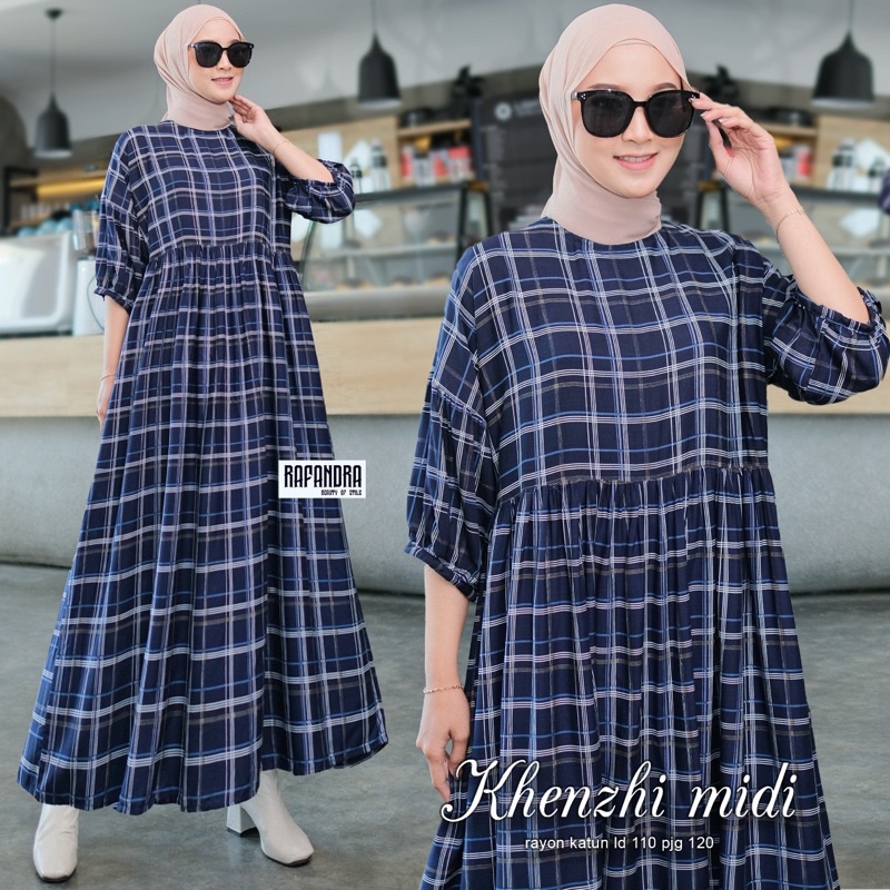 Gamis Muslim Khenzhi Midi By Rafanda_galeri