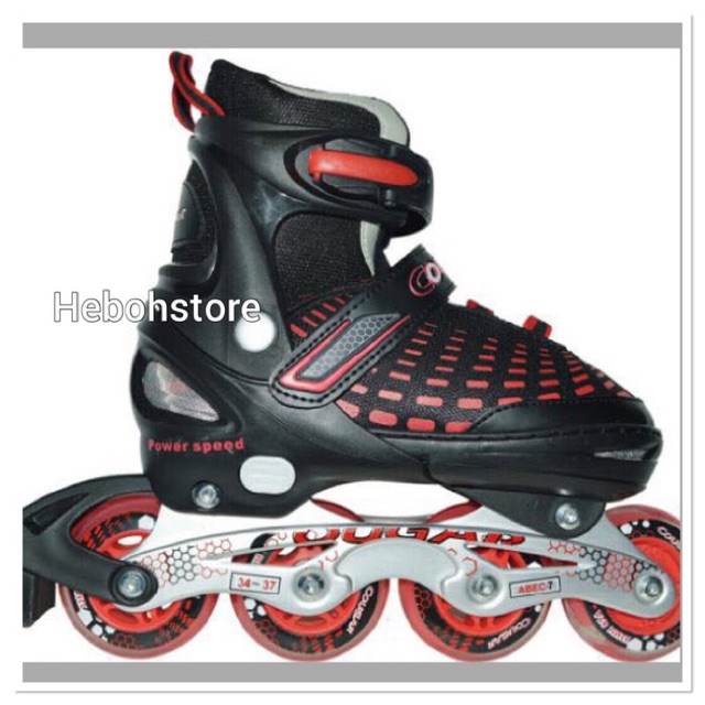 Sepatu roda Inline Skate Cougar Power Speed original