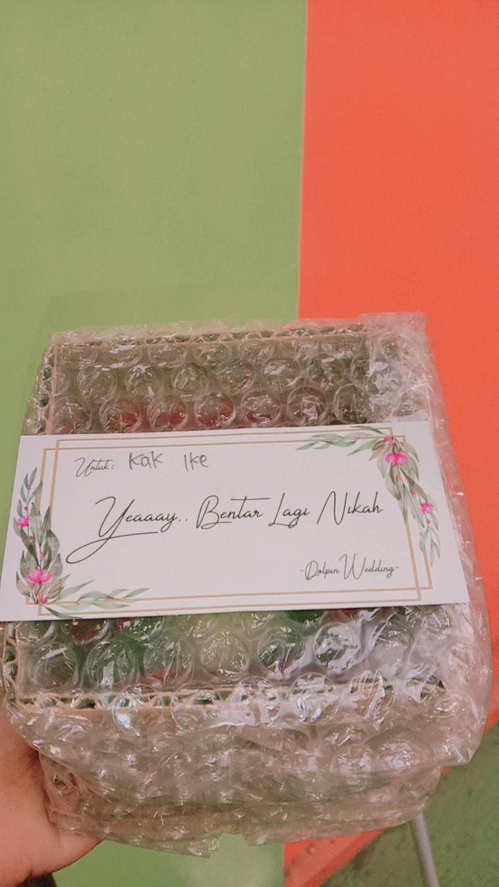 Kotak Cincin Frame Tutup Mika Untuk Seserahan/ Lamaran Fc