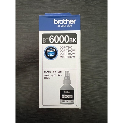 Tinta Brother BT6000BK BT 6000 Black Original