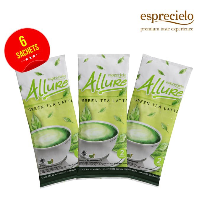 

Esprecielo Allure Green Tea Latte Value Pack (3pcs D-bag @48g) - tth178