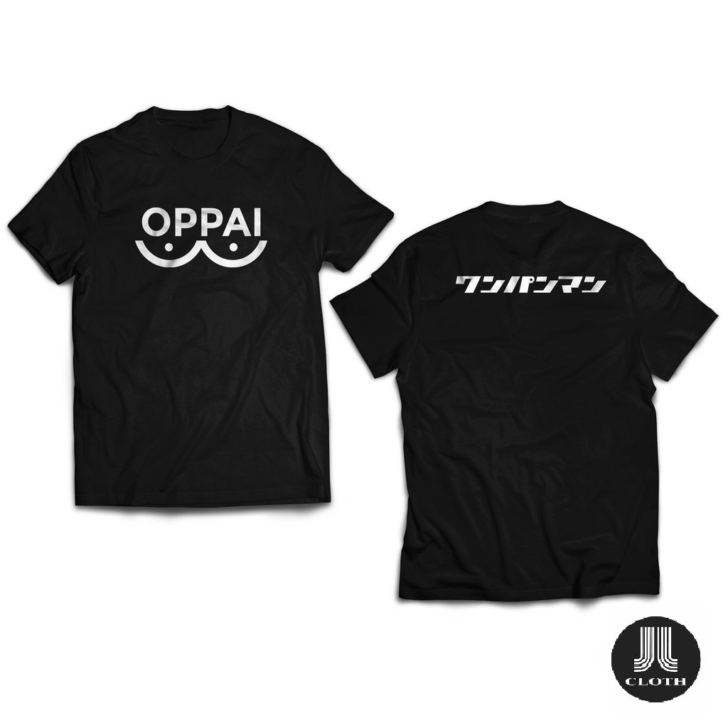 MILIKI Kaos OPPAI SAITAMA ONE PUNCH MAN ANIME OPM MANGA JAPANESE CULTURE BAJU JEPANG DISTRO