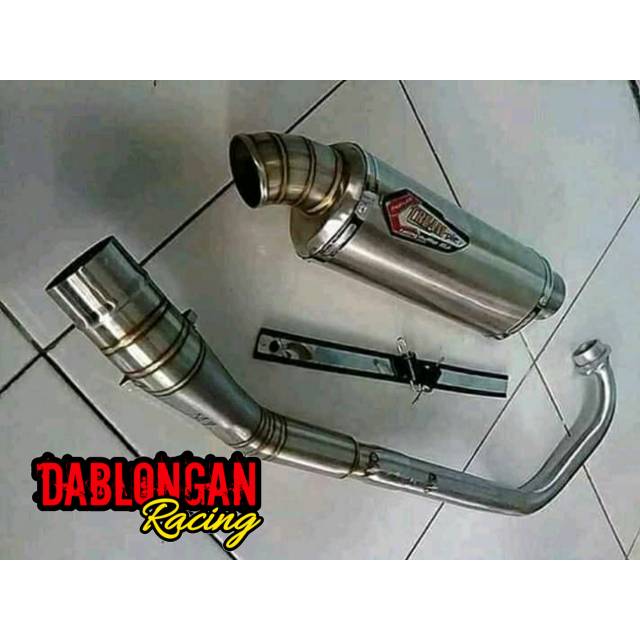 knalpot CREAMPIE oval MX KING - JUPITER MX - VERZA - JUPITER Z - VEGA