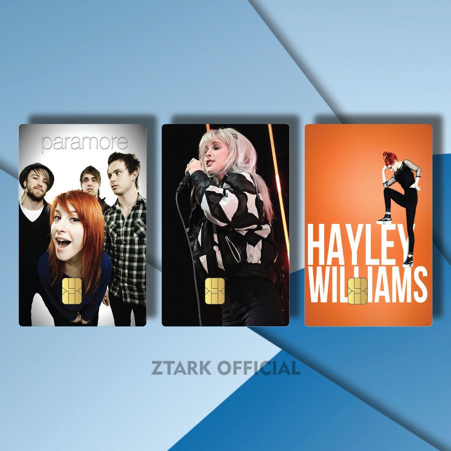 21-35 STICKER FLAZZ GAMBAR GRUP BAND PARAMORE LOGO H850H/A3SWJ/ COVER ATM FOTO GRUP BAND PARAMORE RI