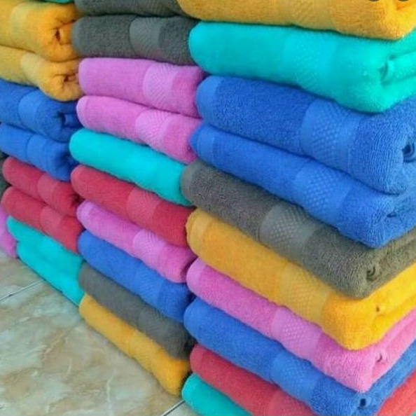 HANDUK POLOS TEBAL MUTIA 70x140