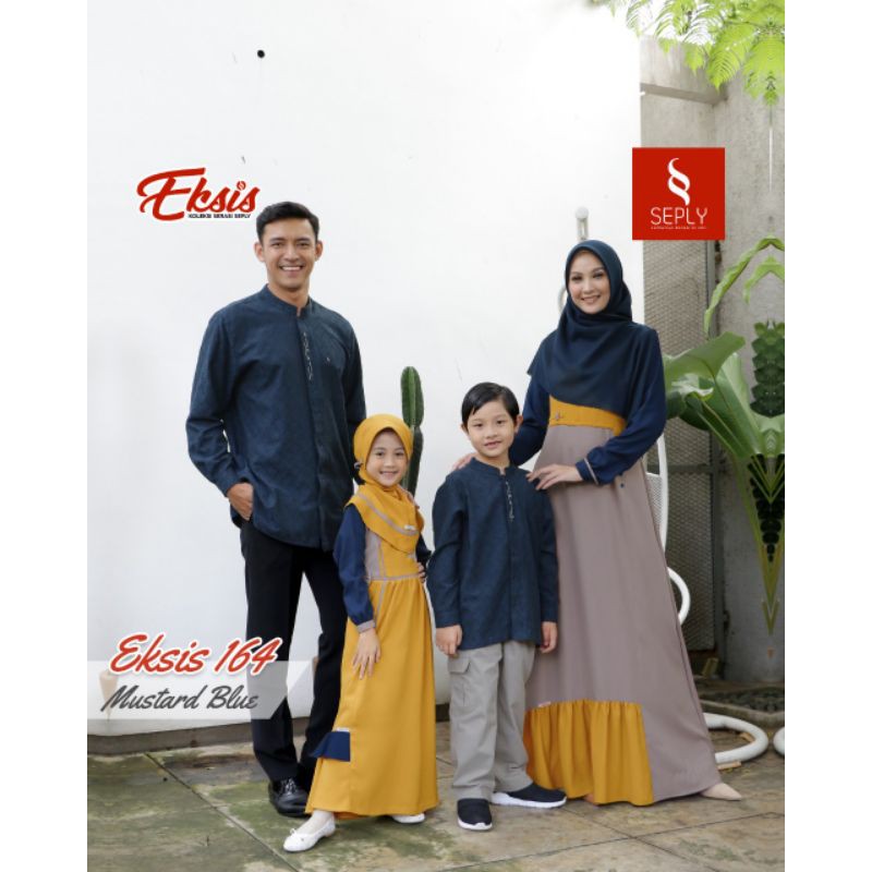 EKSIS 164 MUSTARD BLUE GISSEL 318 KASEO 120 SARIMBIT SEPLY SARIMBIT MUSLIM ETHICA TERBARU 2021