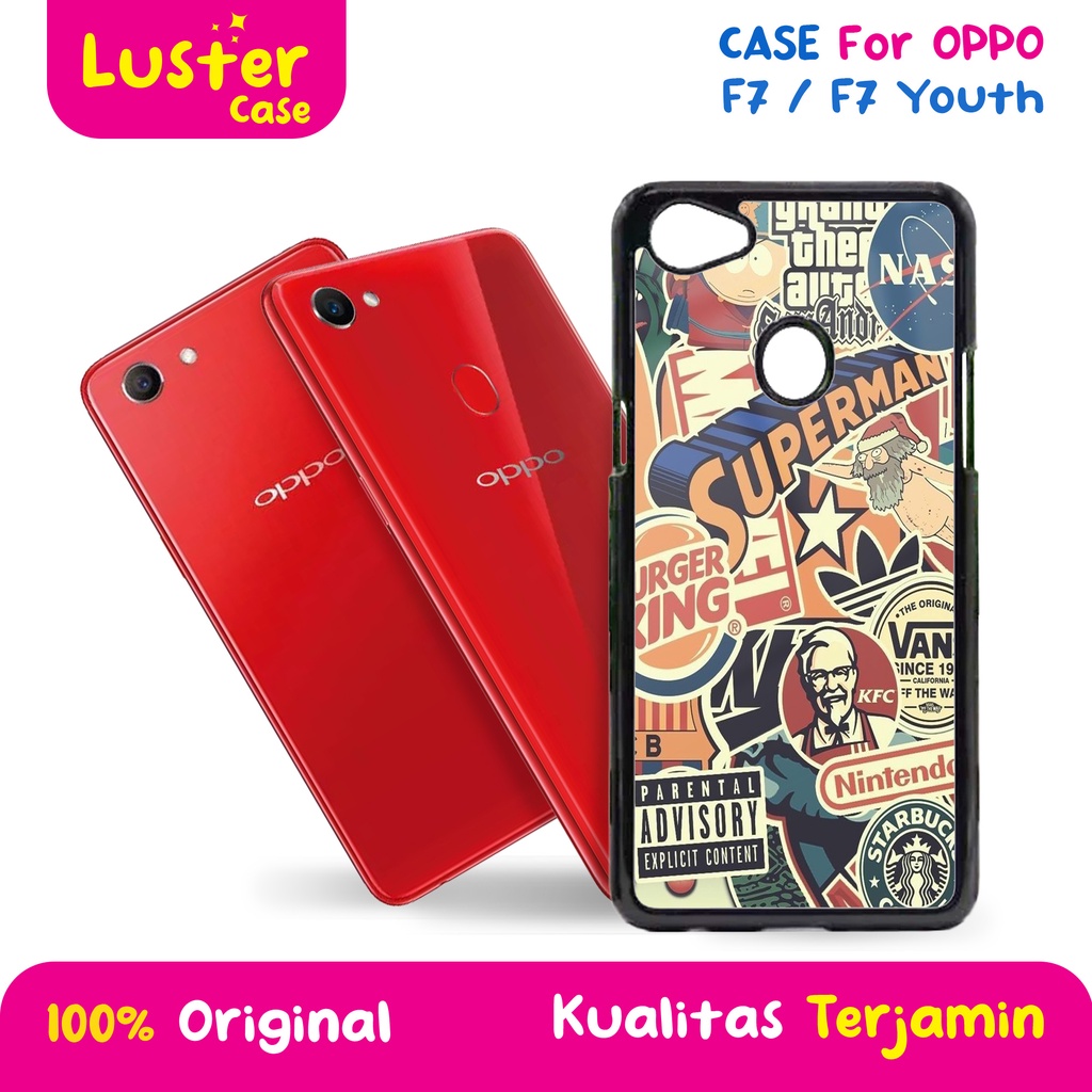 Case OPPO F7 Terbaru - Case [ GRAFITY ] OPPO F7 - Case Hp - Casing Hp - Softcase Glossy - Softcase  