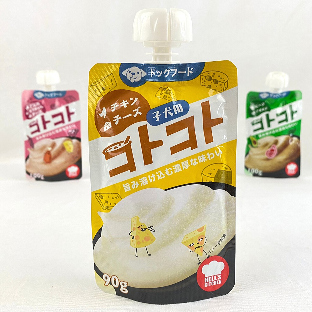 

KOTOKOTO Snack Makanan Anjing Creamy Soup 90gr