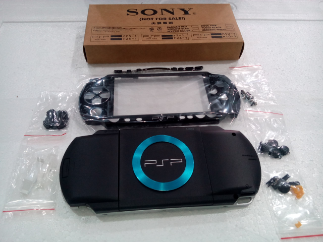 CASING PSP 1000 FAT ORIGINAL HITAM