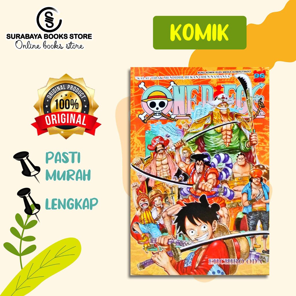 Readyy Komik One Piece Vol 94 95 96 Eiichiro Oda Shopee Indonesia