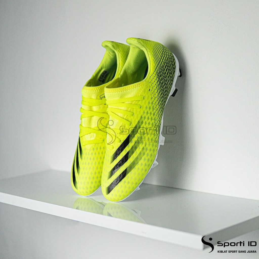 Sepatu Bola Adidas X Ghosted .3 FG - Solar Yellow FW6948 Original | Adidas X Ghosted