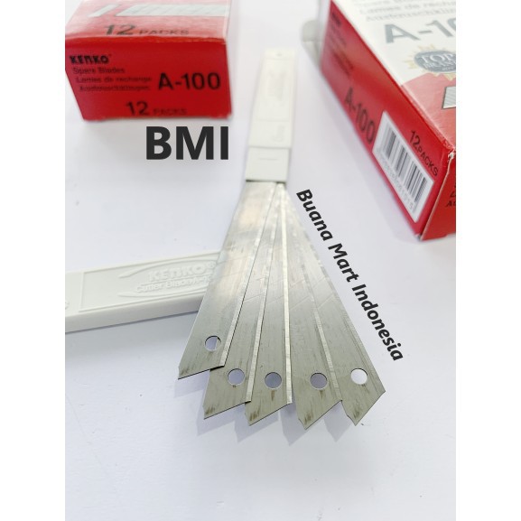 

Isi Cutter Kenko Kecil A 100 ASLI | Isi Cuter A100 | Pemotong Kertas