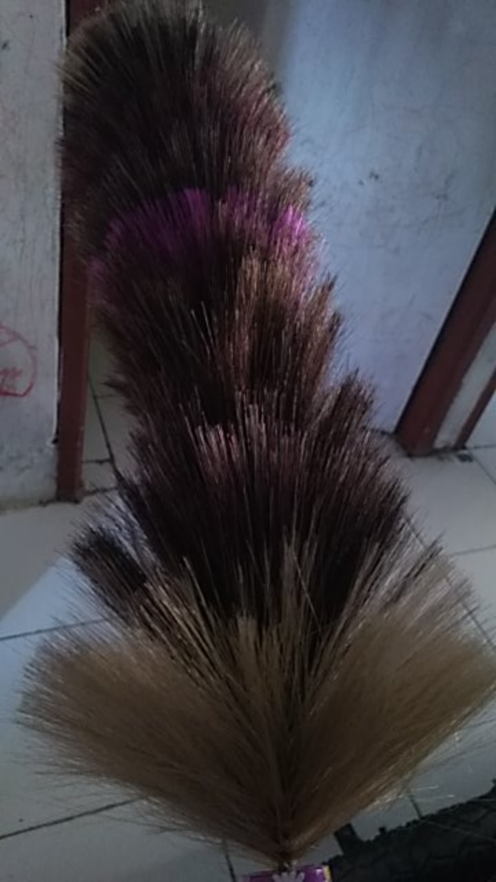 Kemoceng Bulu Sintetis/kemoceng Bulu Sintetis Gagang Kayu