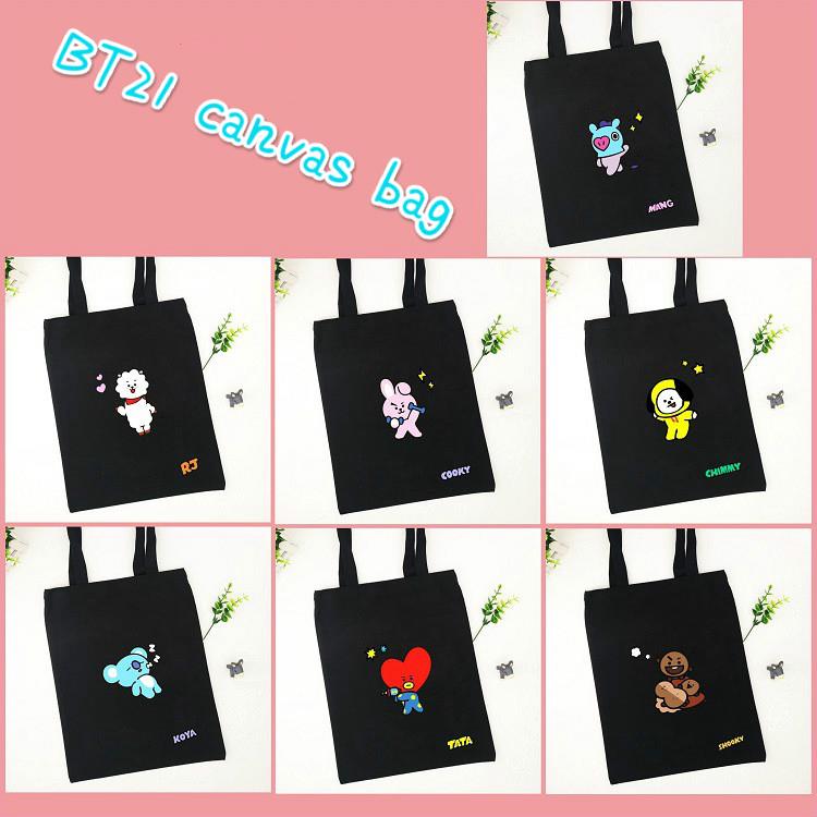 BTS Backpack KPOP Bangtan Boys Bt21 Tas Sekolah  Siswa 