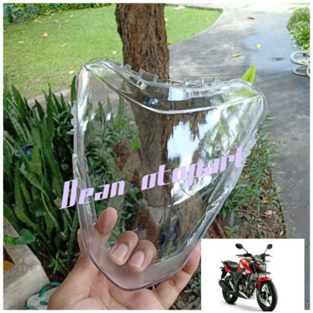 mika lampu depan cb 150 R led mika lampu depan CB 150 R NEW  led ori