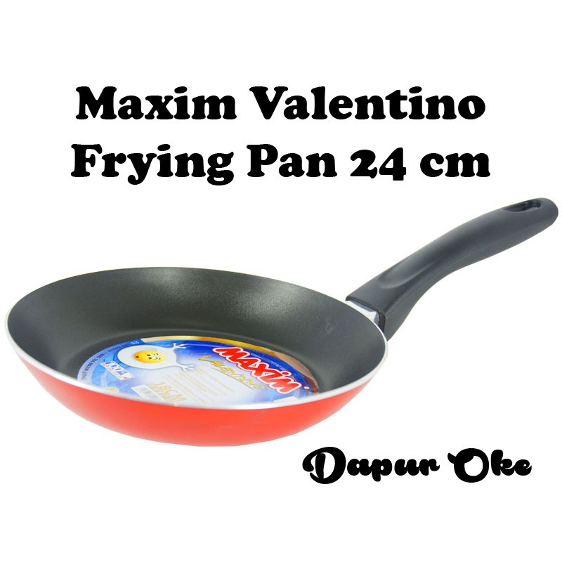 Product details of Maxim Valentino Frypan / Wajan Panci Penggorengan Teflon Anti Lengket 24 cm