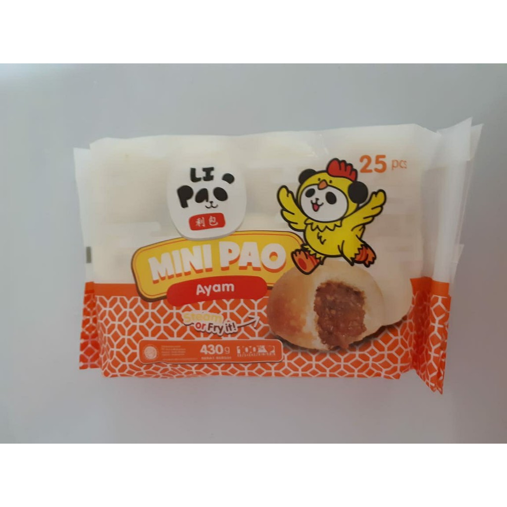 

Li Pao Mini Pao Isi 25 Rasa Ayam Bakpao Mini Bandung