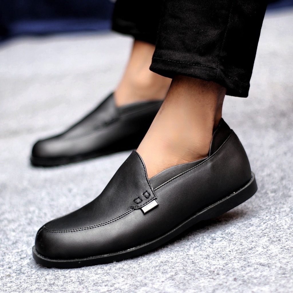 Sepatu Pansus Pria Pantofel Kerja Santai Nongkrong Gaya Baraya Original Cevany