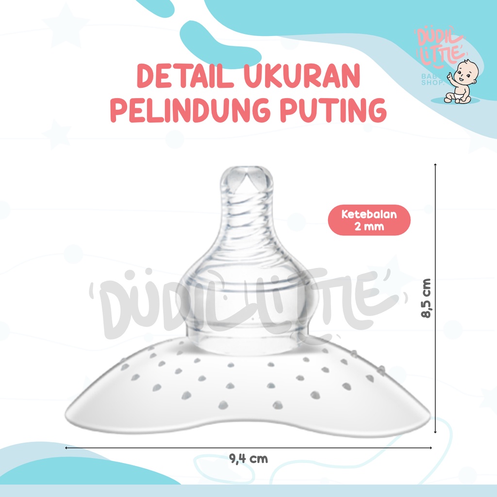 Pelindung Puting Ibu Menyusui Silicone Lembut