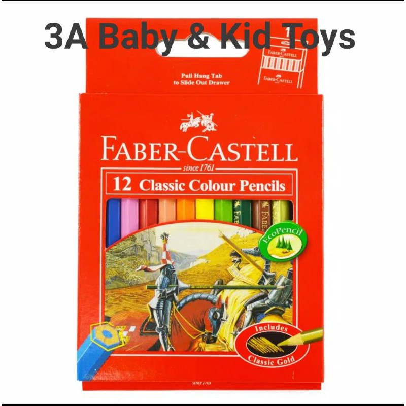 

Pensil Warna Faber Castell 12 Pendek