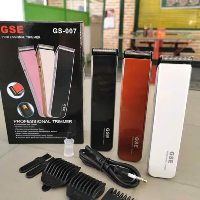Alat Cukur Rambut Elektrik Recharger Baterai GS007/Hair Cliper/Mesin Cukur Rambut 1 Set/Pangkas Ramb