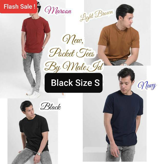 Basic Tees Pocket by Male.Id