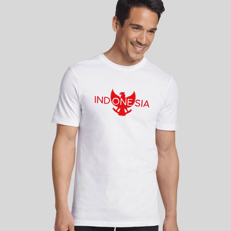 SF O Neck/ Crew Neck Independence Day Garuda/Kaos Katun Premium Unisex/Kaos Gambar/SOUTH FORMED