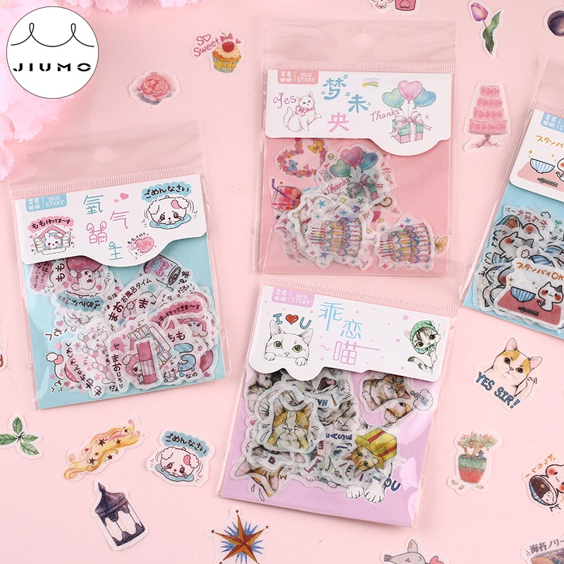 

Japanese Kawaii Cartoon Comic Magic Deco Diary Stickers Scrapbooking Planner Decorative Stationery S