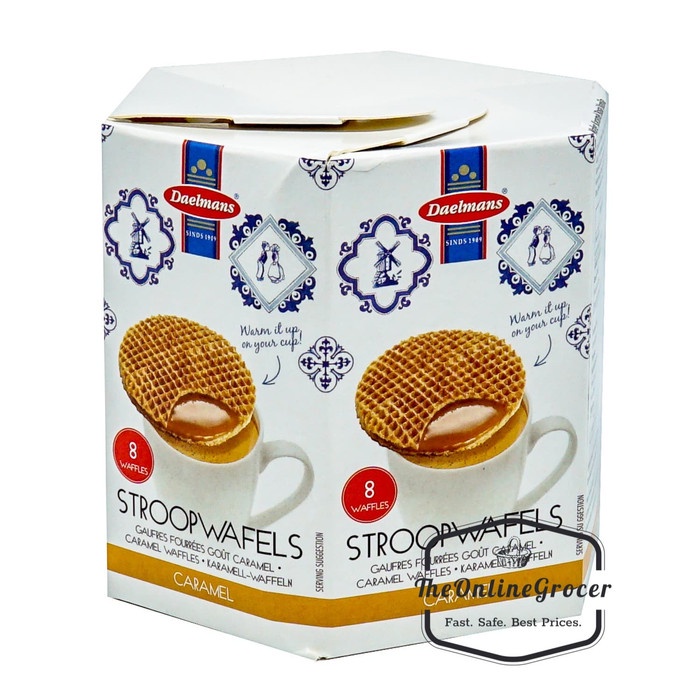 

Siap Krim Daelmans Caramel Stroopwafels 230Gr - Waffle Caramel Belanda