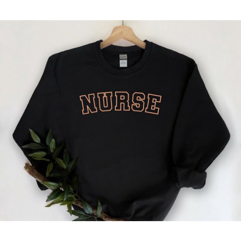 S - XXXXXL(6XL) Sweater NURSE PERAWAT Jaket Sweatshiet BIGSIZE OVERSIZE Crewneck JUMBO Gift For Ners 5XL 4XL 3XL 2XL XL L M