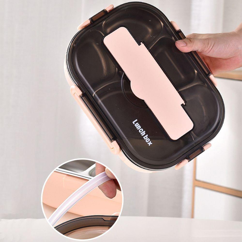 Solighter Lunchbox Portable Compartmentalized Containers Kotak Penyimpanan Piknik