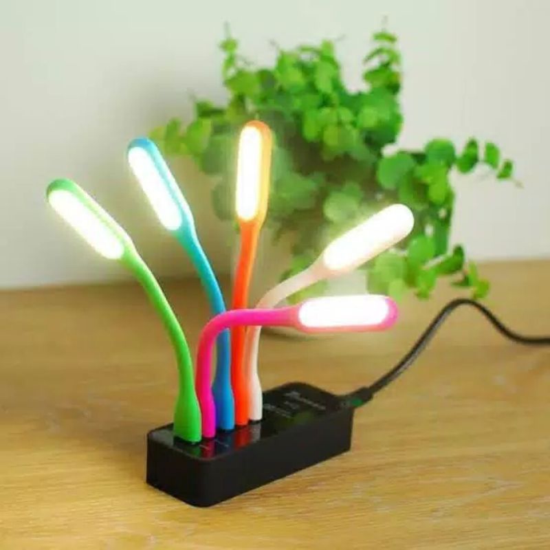 Lampu USB LED Portable Flexible Stik Lamp Stick Lampu Baca Sikat Gigi lampu usb Hp Tablet