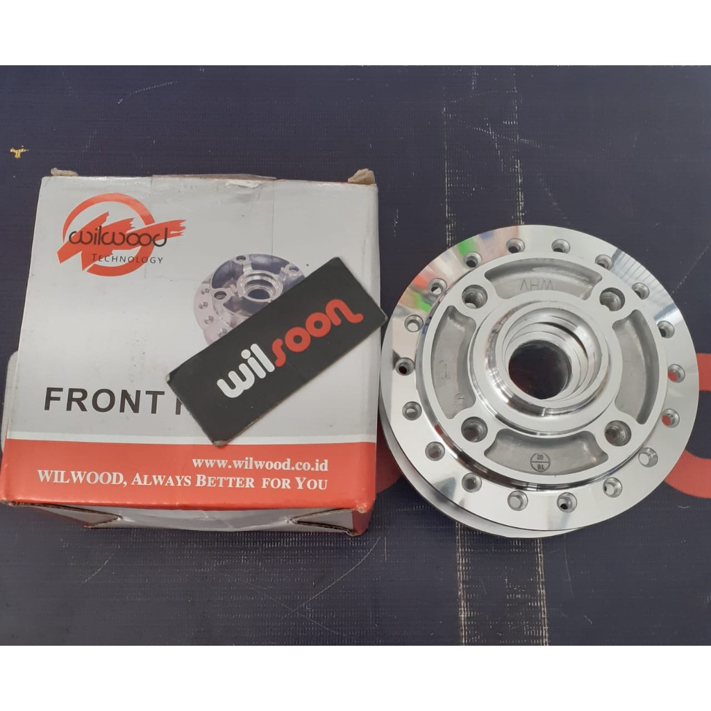 Tromol Depan / Front Hub Honda Supra X 125 RR Cakram Chrome Wilwood