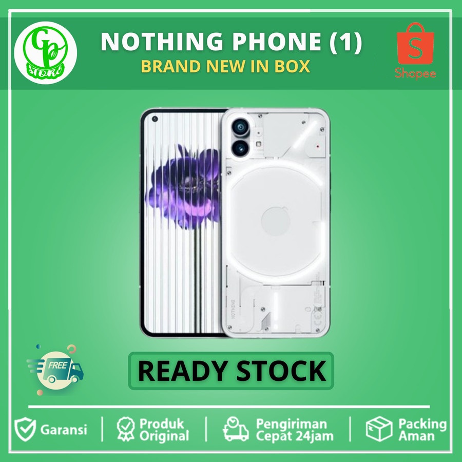 Nothing Phone 1 5G 256GB 128GB Black White Garansi Resmi