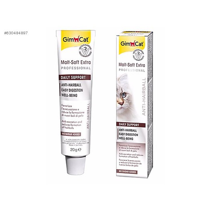 

GIMCAT MALT-SOFT EXTRA PASTE ANTI-HAIRBALL ISI 20GR