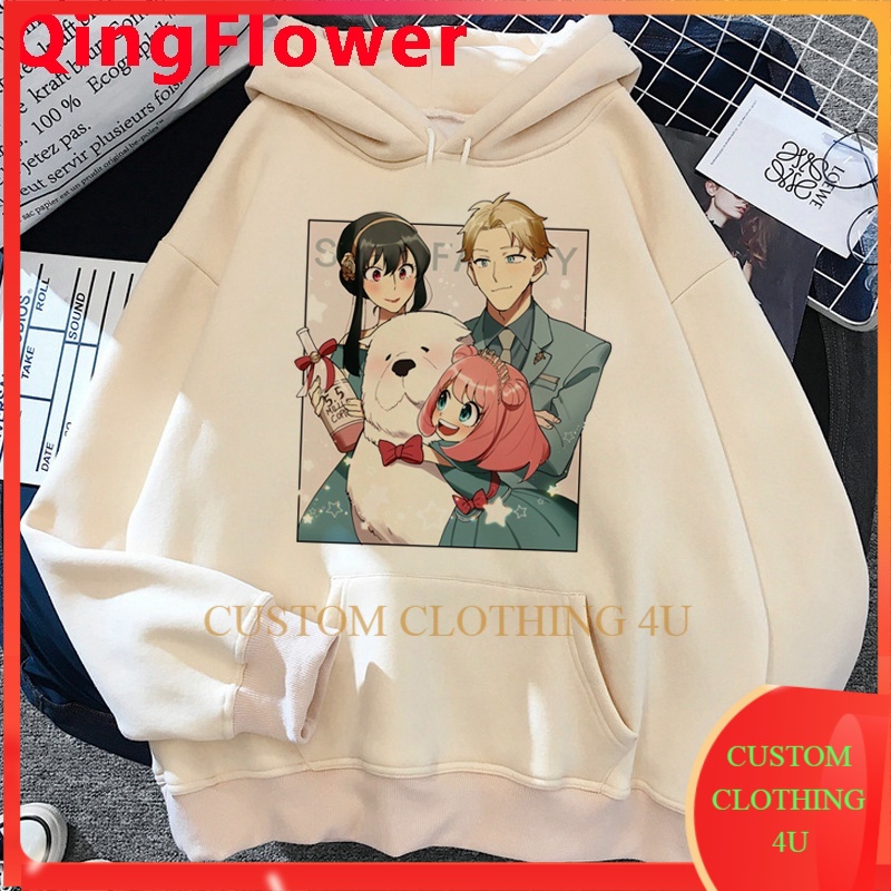 Hoodie SPY X FAMILY Anya yor Forger Sweater Manga Hoodie Unisex
