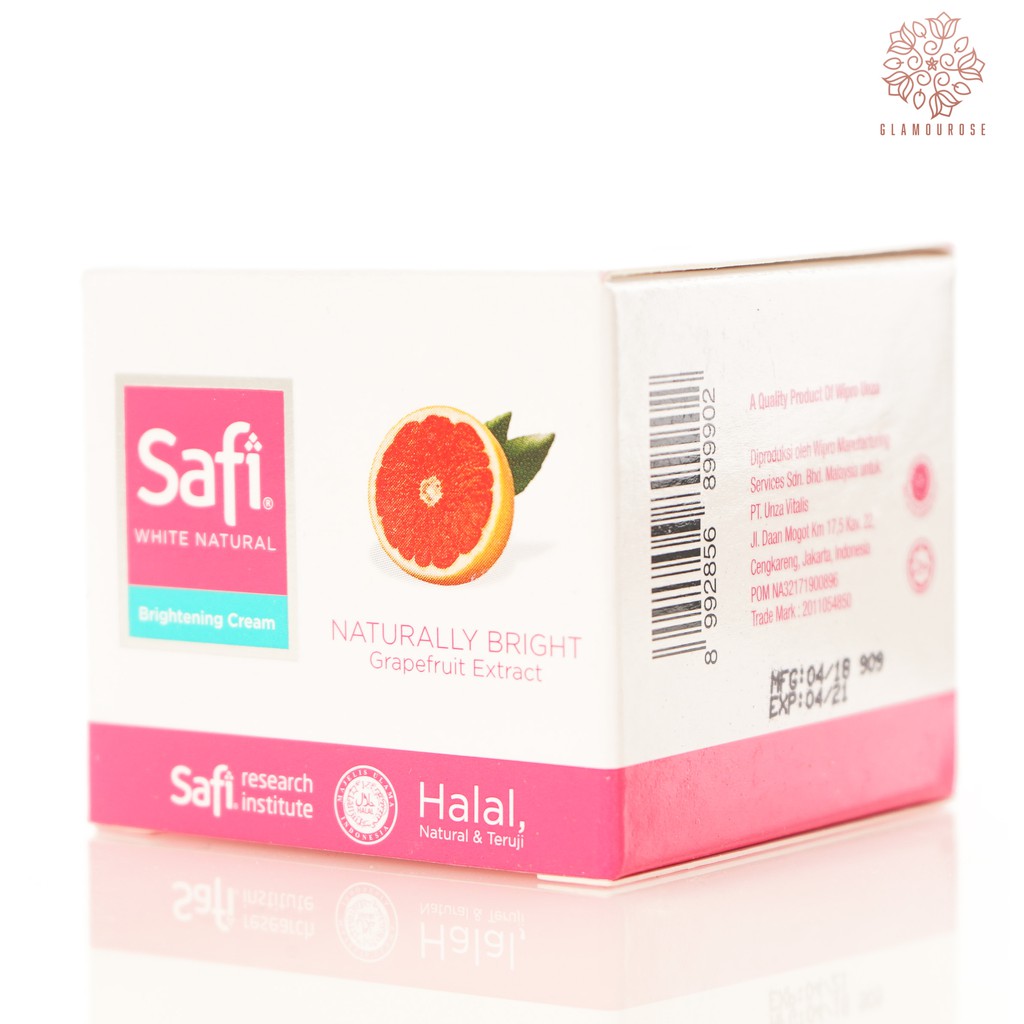 ❤️Glamouroseshop❤️ Safi White Natural Brightening Cream Strawberry Lemon Extract 40gr